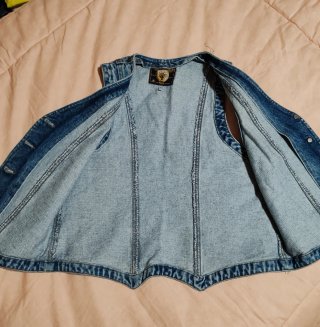 Gilet in jeans Frank Patrick Paris