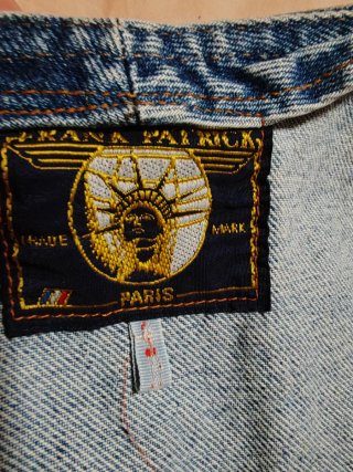 Gilet in jeans Frank Patrick Paris