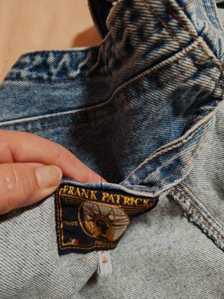 Gilet in jeans Frank Patrick Paris