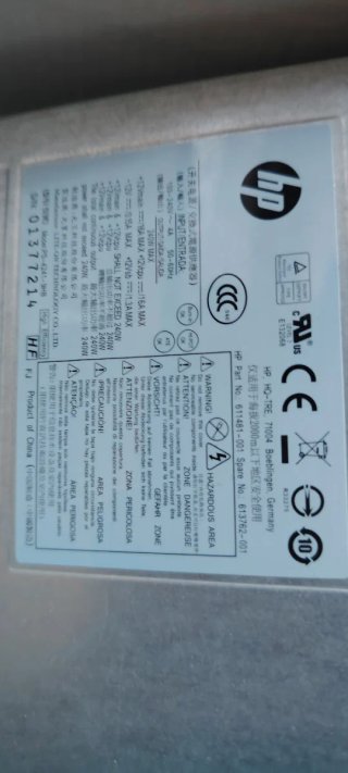Fuente HP Compaq Elite - 240W