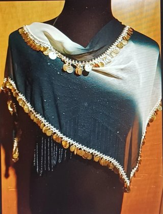 Traje danza oriental con monedas