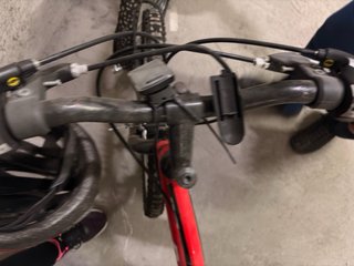 Bicicleta roja 24 B-PRO