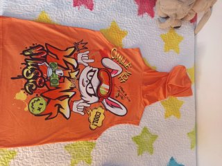 Camiseta sin mangas con capucha niño. Talla 13