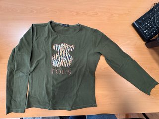 Camiseta Tous Oso Multicolor Verde