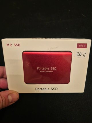 SSD Portátil M.2 TYPE-C 16TB