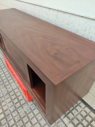Mueble TV madera teca