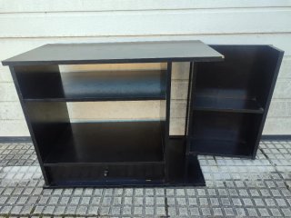 Mueble TV madera teca