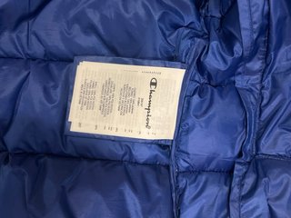 Chaqueta Champion Azul con Capucha