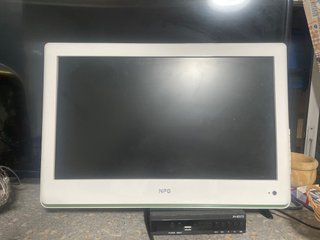 Televisor NPG Blanco 19 pulgadas