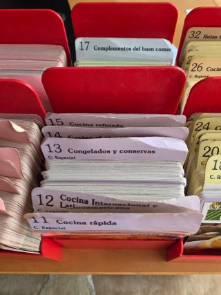 Ficheros completos con 1000 recetas de cocina