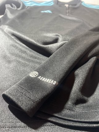 Chándal Adidas Training Negro Azul Celeste