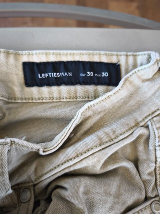 Calças Lefties bege tamanho M