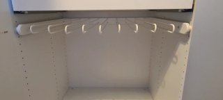 Pantalonero Armario IKEA Blanco