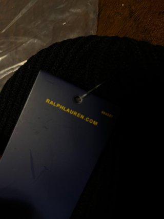 Berretto Polo Ralph Lauren Nero