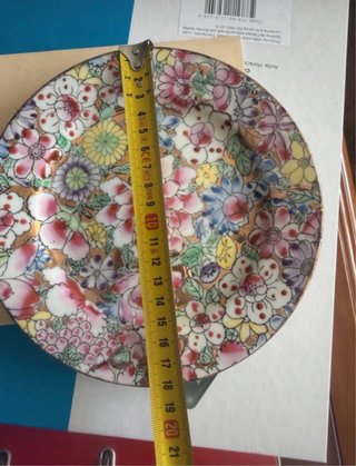 Lote 2 Platos Porcelana Vintage