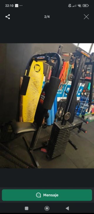 Máquina de gimnasio multifuncional