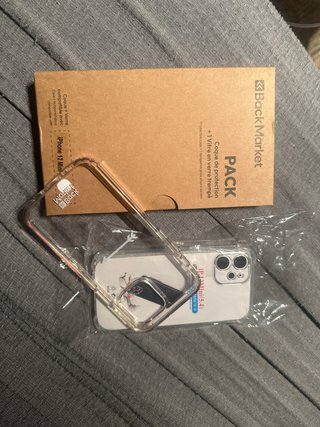 2 Custodie iPhone 12 Mini + Vetro Temperato