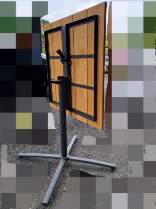 Mesa de terraza madera La Redoute