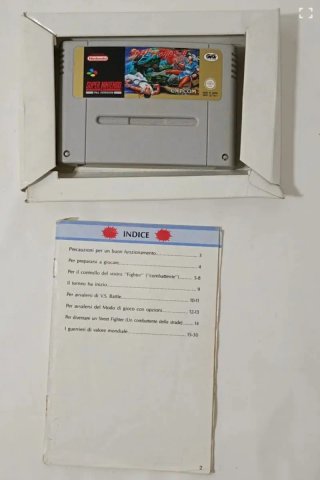 Street Fighter 2 SNES (Super Nintendo) mnts