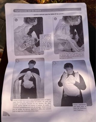 Portabebés ergonómico algodón ecológico