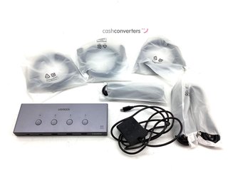 switch ugreen hdmi kvm switch 4 in 1 out 8k