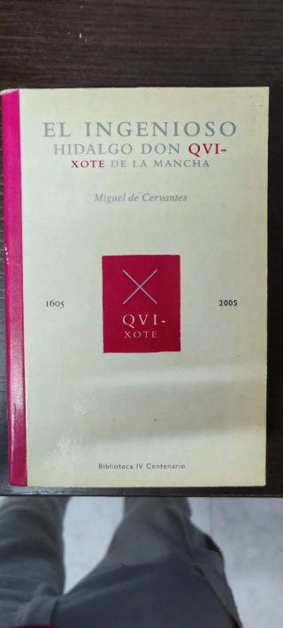 Libro: Don Quijote de la Mancha