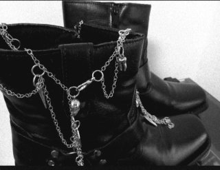 Botas Punk Negras