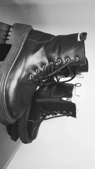 Botas Militares Negras