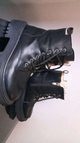 Botas Militares Negras