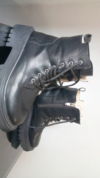 Botas Militares Negras