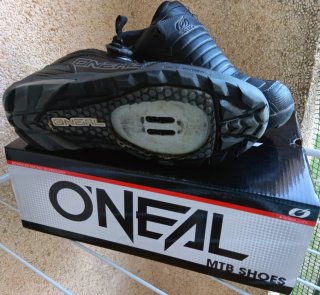 Zapatillas Ciclismo Montaña ONeal Negra