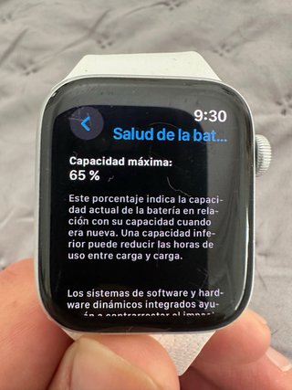 Apple Watch SE (1ª Gen) Plata y Negro, 44mm