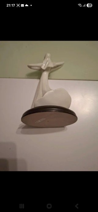 Figura pareja bailando Dekora porcelana 20cm