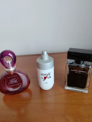 Bottigliette profumo vuote