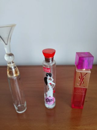 Bottigliette profumo vuote