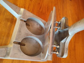 Máquina para hacer hamburguesas manual