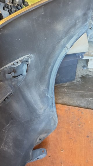 PARAGOLPES TRASERO RENAULT MEGANE 2 2007 NEGRO