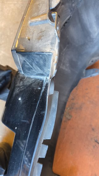PARAGOLPES TRASERO RENAULT MEGANE 2 2007 NEGRO