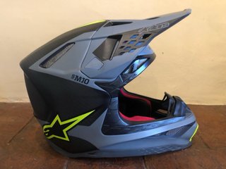 Casco MX Alpinestars SM10 Carbon
