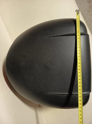 Baúl de moto SHAD negro