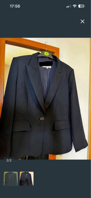 Americana azul marino talla M