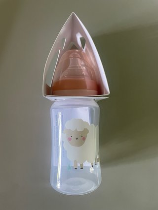 2 Chupetes Anatómicos 0m+ 1 biberon 270ml Tex Baby