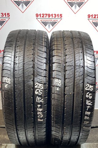 215 65 15C T GOODYEAR RUEDA PREMIUM YA MONTADA