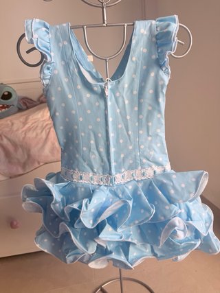 Traje de flamenca niña lunares