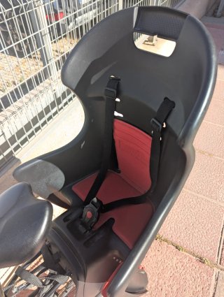 Silla bici infantil Polisport