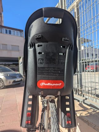 Silla bici infantil Polisport
