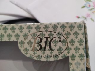 Set di 6 Asciugamani BIC Puro Lino Ricamato