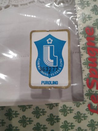 Set di 6 Asciugamani BIC Puro Lino Ricamato