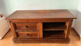 Mueble TV vintage madera