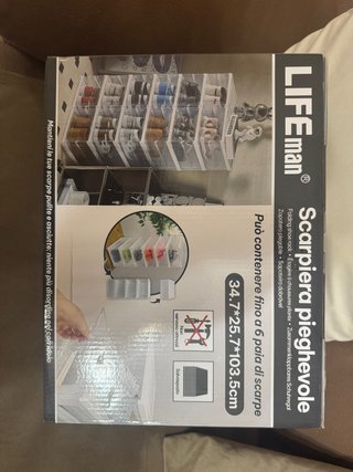 Scarpiera pieghevole LIFEman